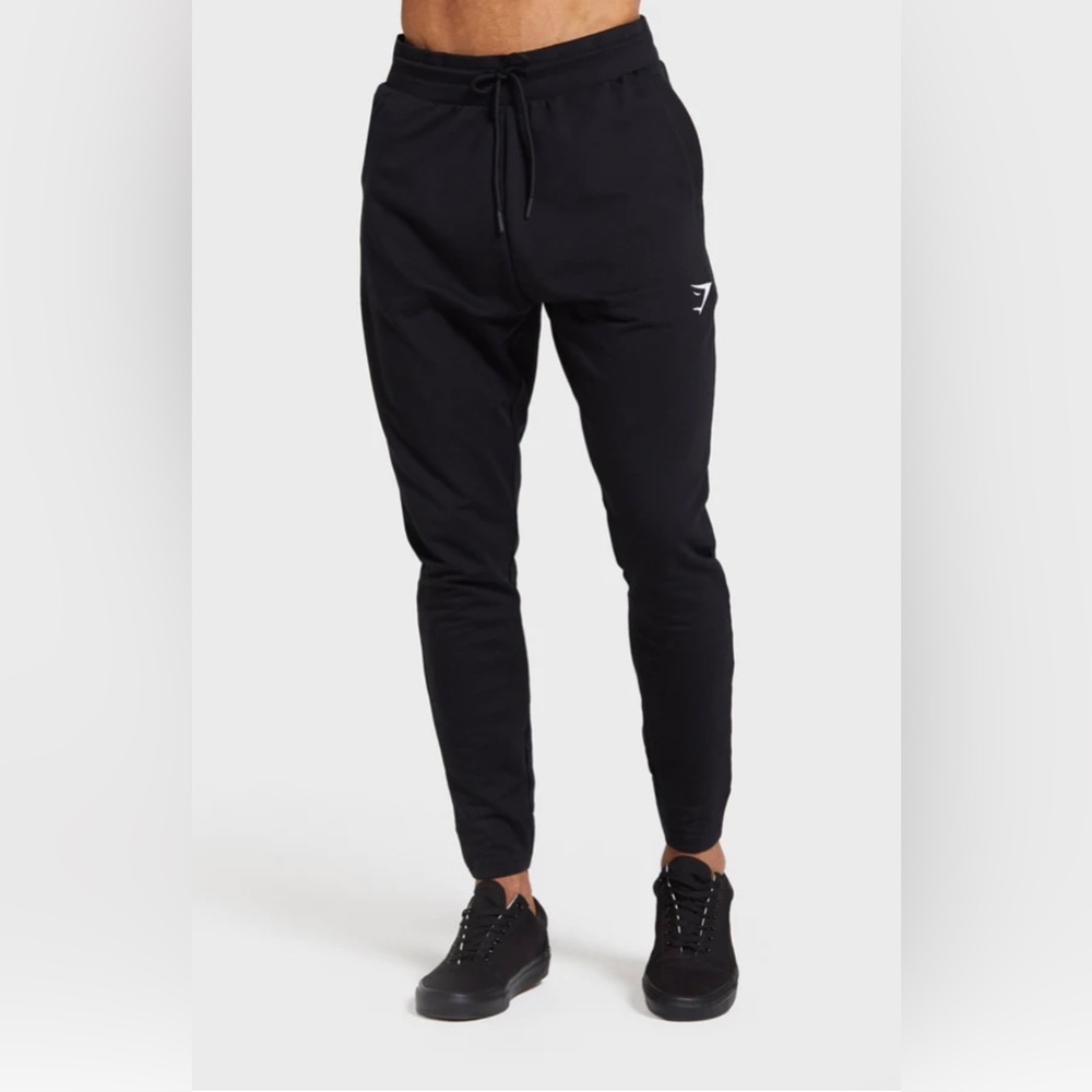 GymShark Joggers zip pockets, adjustable drawstring